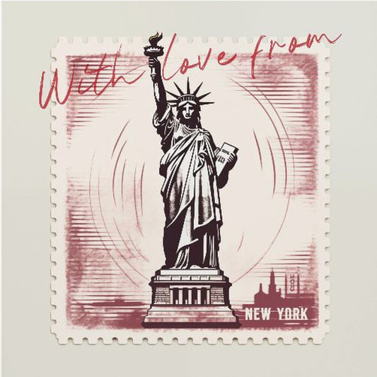 Mit Liebe aus New York | Leinwand