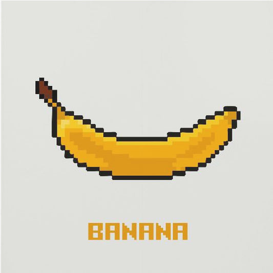 Pixelfrucht - Banane | Poster