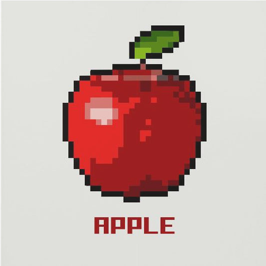 Pixelfrucht - Apfel | Poster