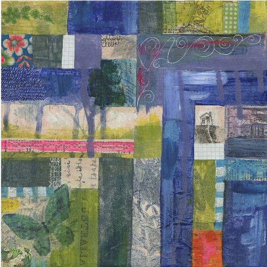 Vibrant Mosaic Tapestry | Canvas