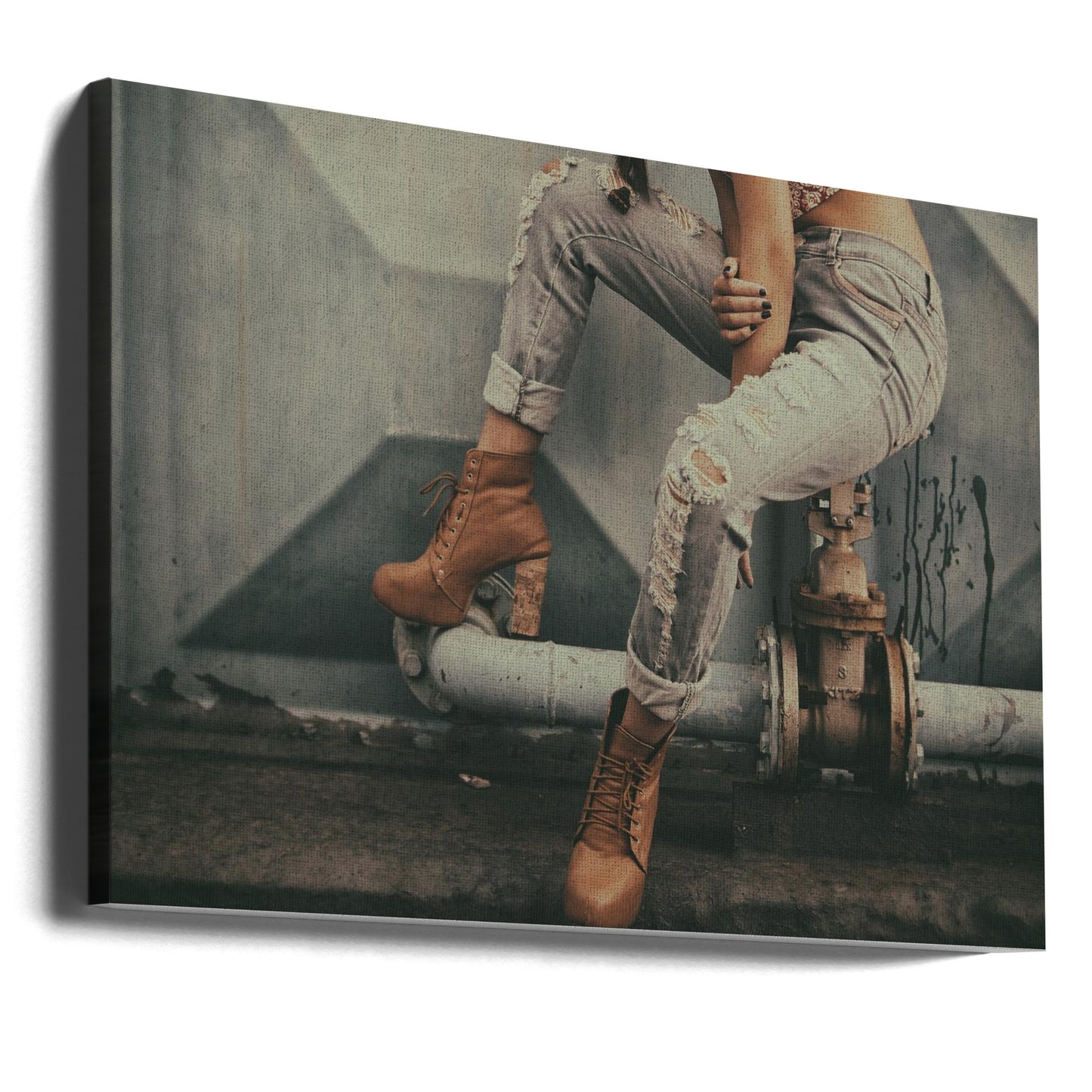 vem bryr sig | Canvas
