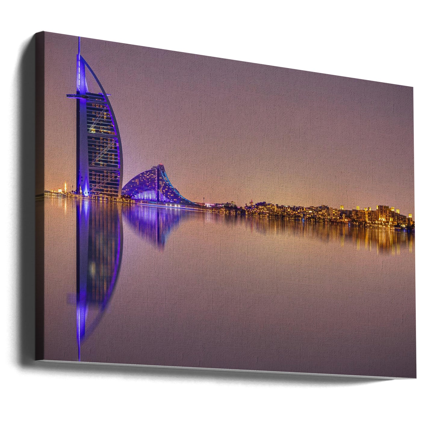 Reflexionen im Burj Al Arab | Leinwand-Bilder