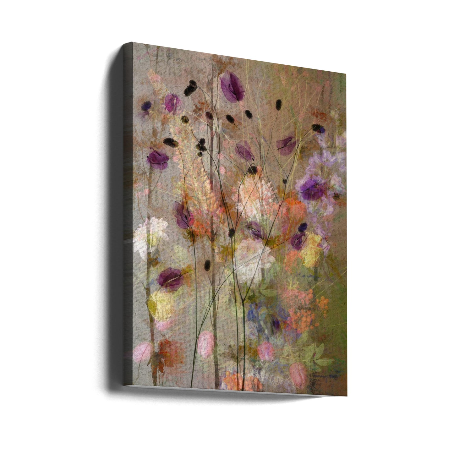 Fleurs picturales | Tableaux sur Toile