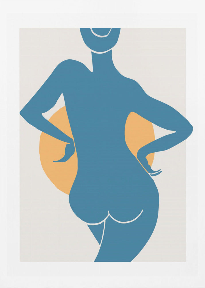 Blue Woman | Poster
