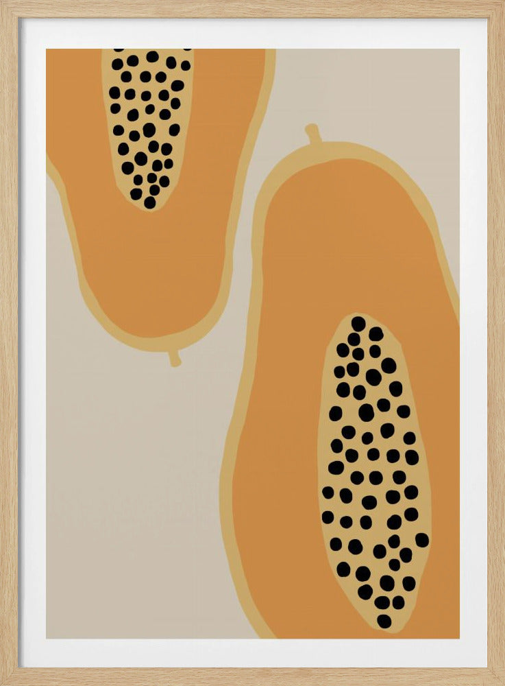 Papayafrugt | Plakater - Kunsttryk