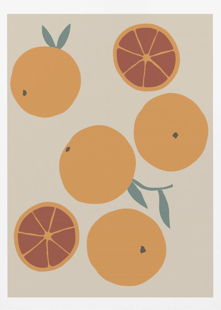 Blutorange | Poster - Kunstdruck