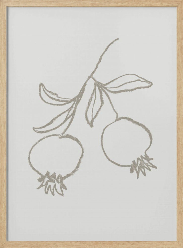Pomegranate Green | Poster