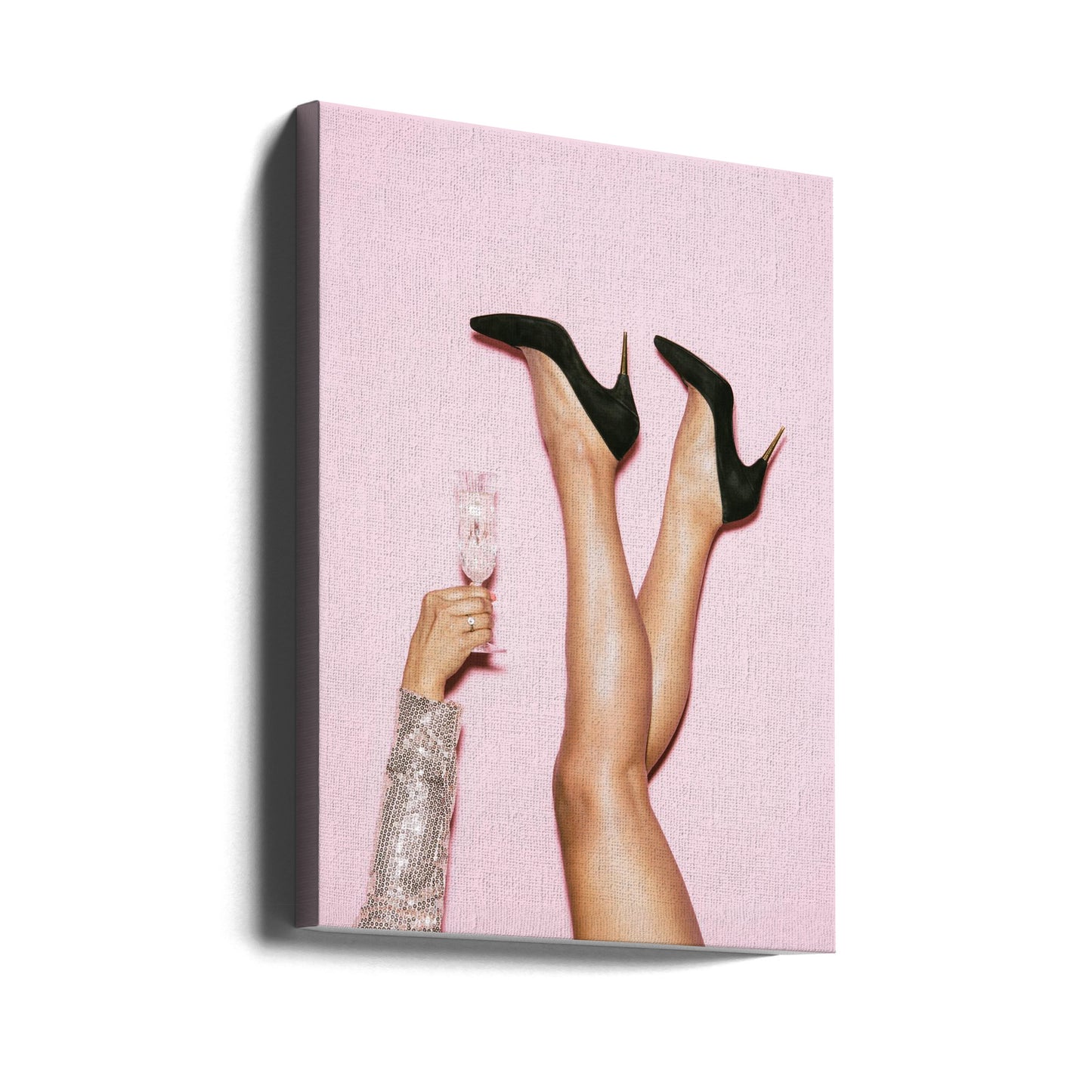 Tacones de discoteca Cheers | Impresiones en Lienzo
