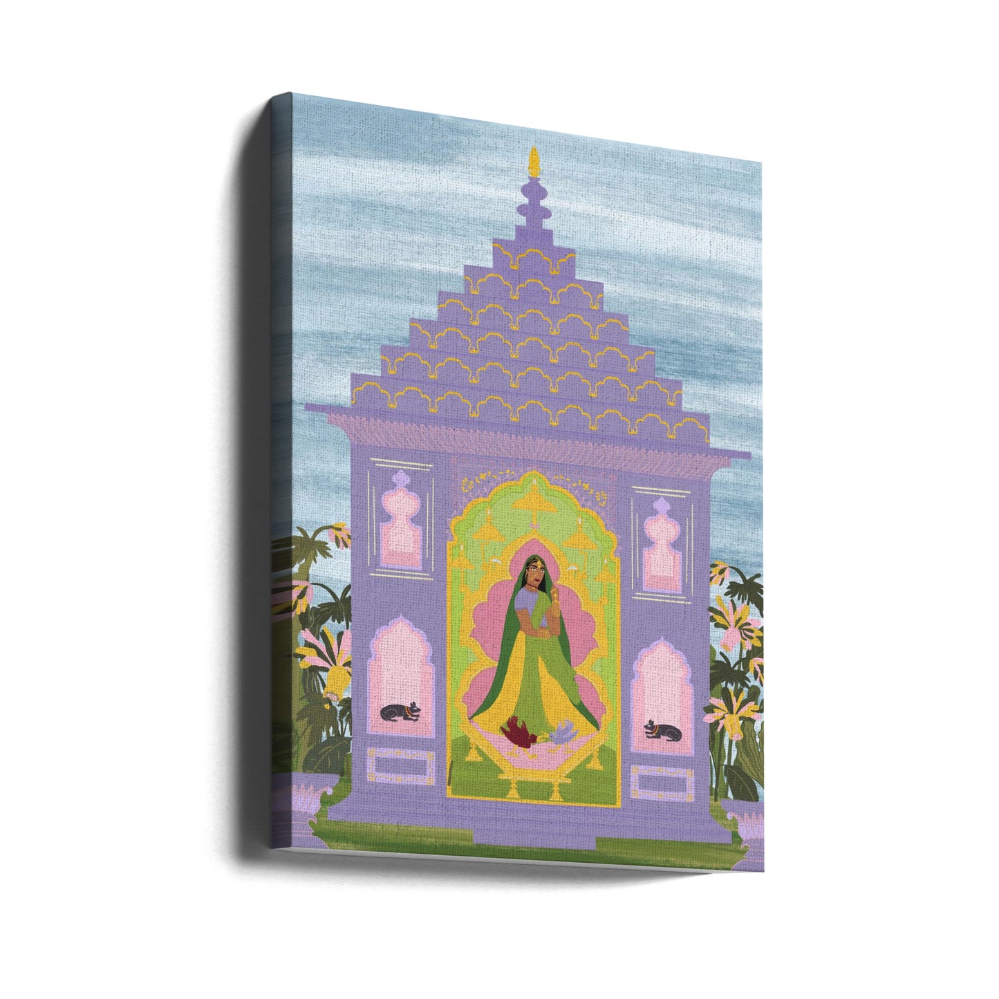 Indian Garden | Canvas