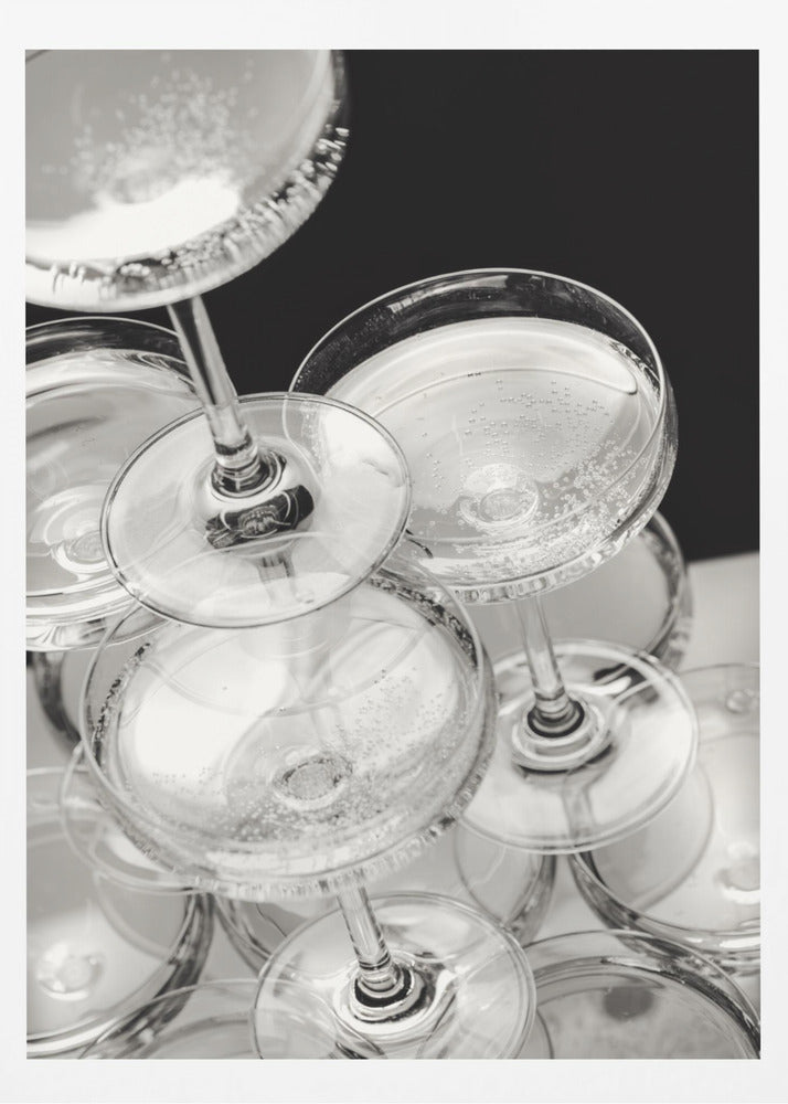 Champagne tower_5 | Poster