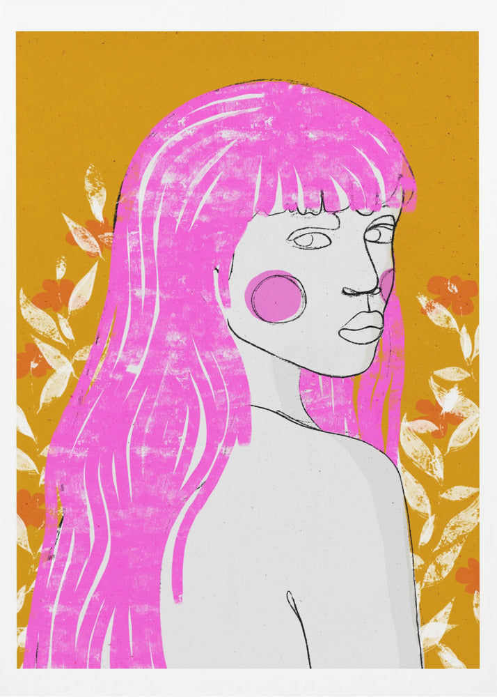 Rosa Flüsterblick | Poster