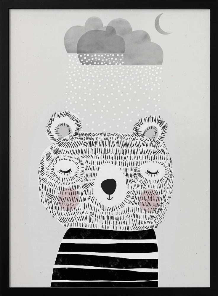 Ich liebe Schnee | Poster - Kunstdruck