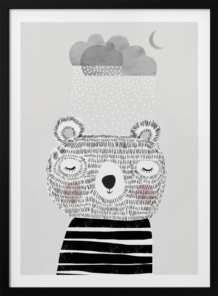 Ich liebe Schnee | Poster - Kunstdruck