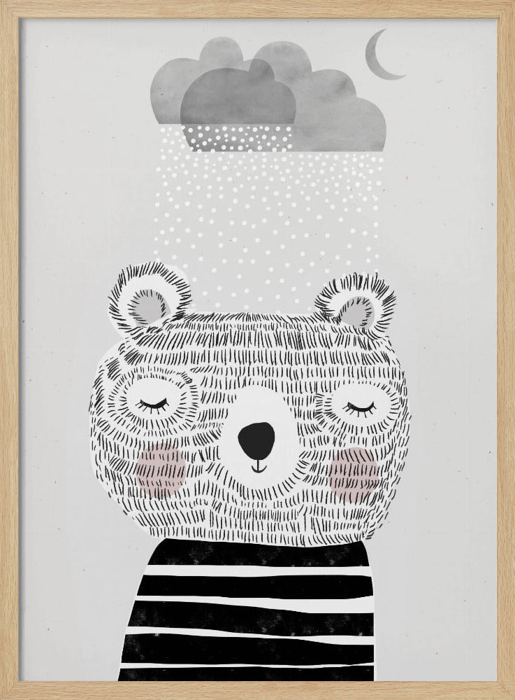 Ich liebe Schnee | Poster - Kunstdruck