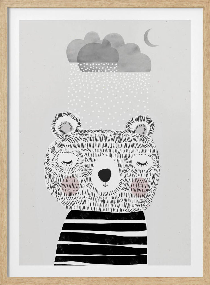 Ich liebe Schnee | Poster - Kunstdruck