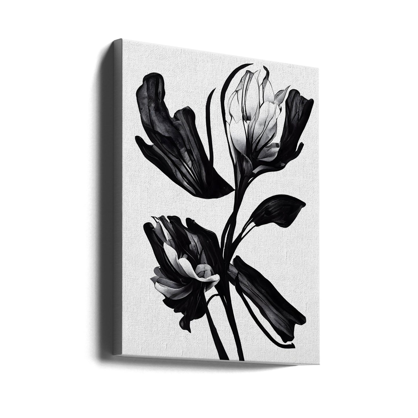 Black Flower | Canvas
