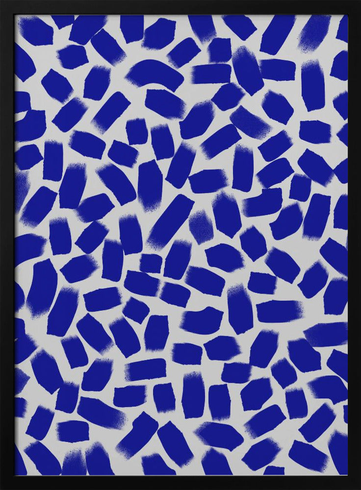 Azurblaue Fragmente | Poster