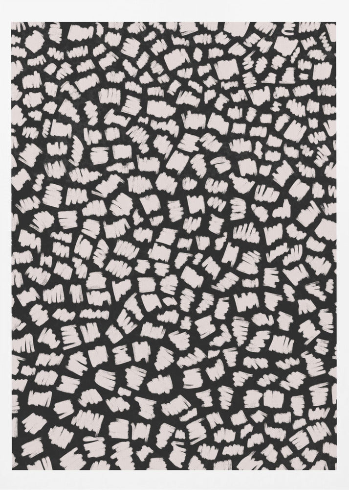 Monochrome Wirbel | Poster