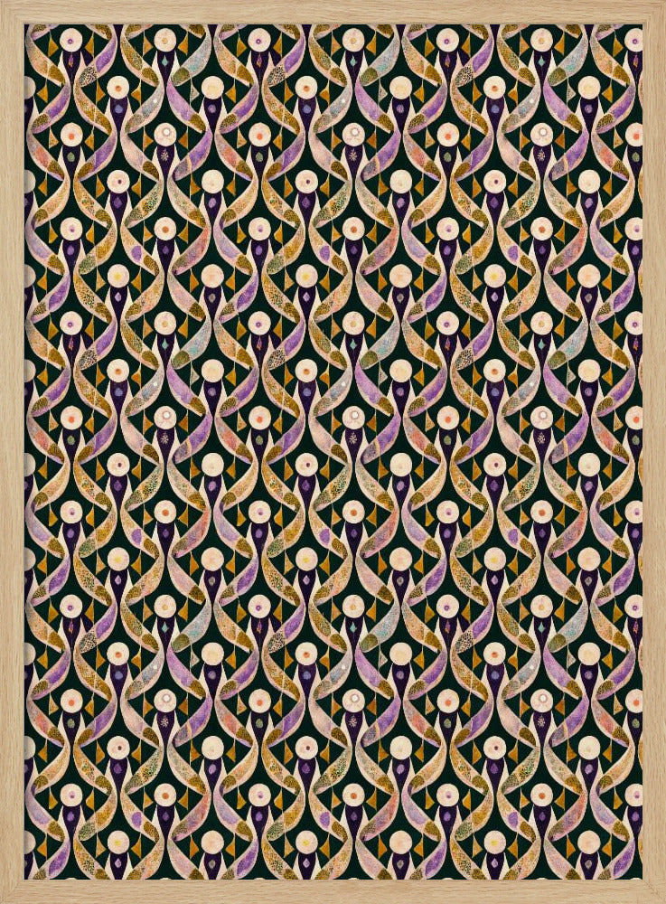 Curved Rhythm Elegance | Poster