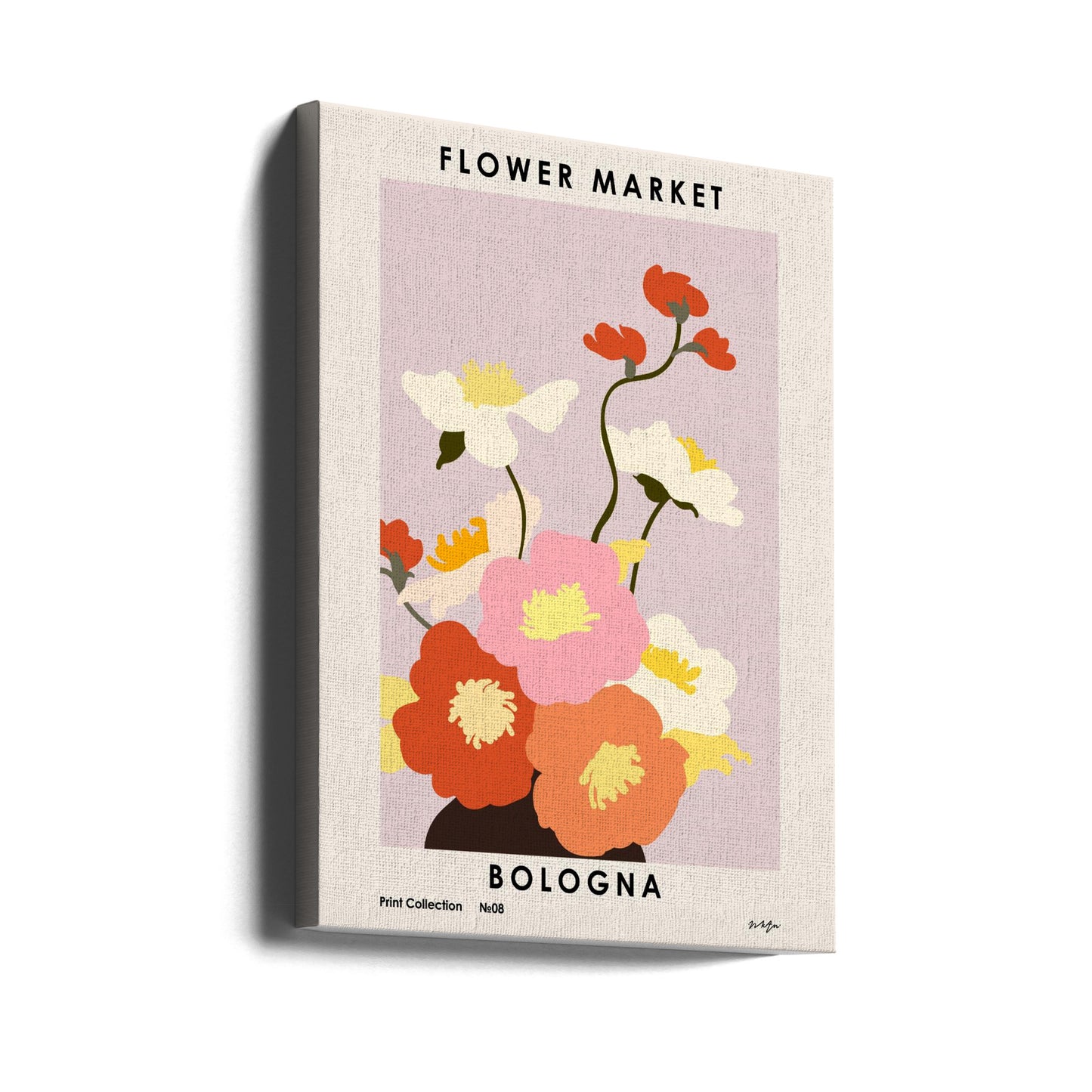 Flower Market. Bologna | Canvas