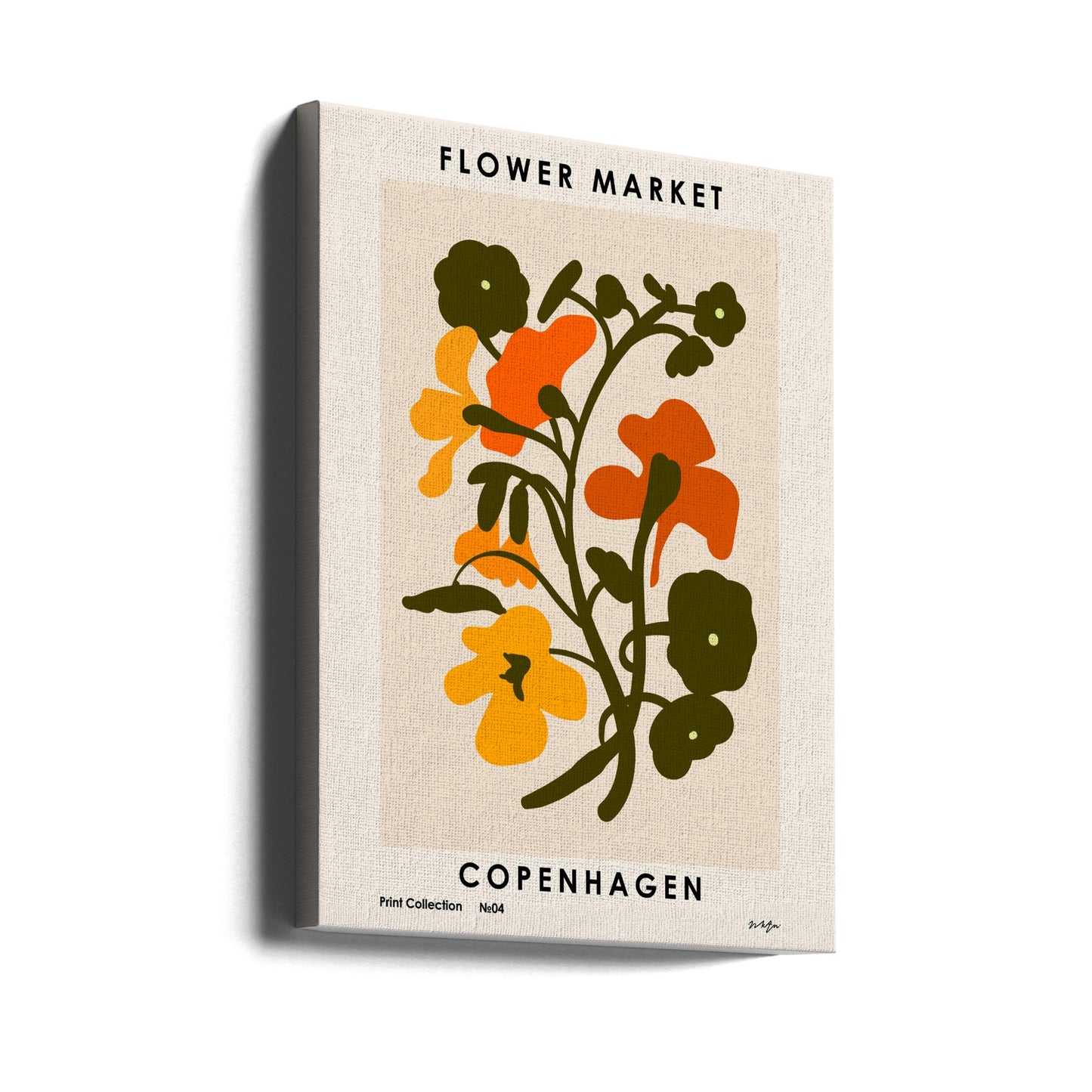 Flower Market. Copenhagen | Canvas