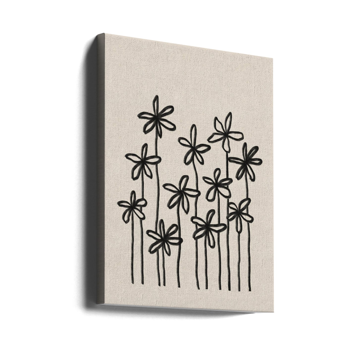 Ett fält av blommor | Canvas