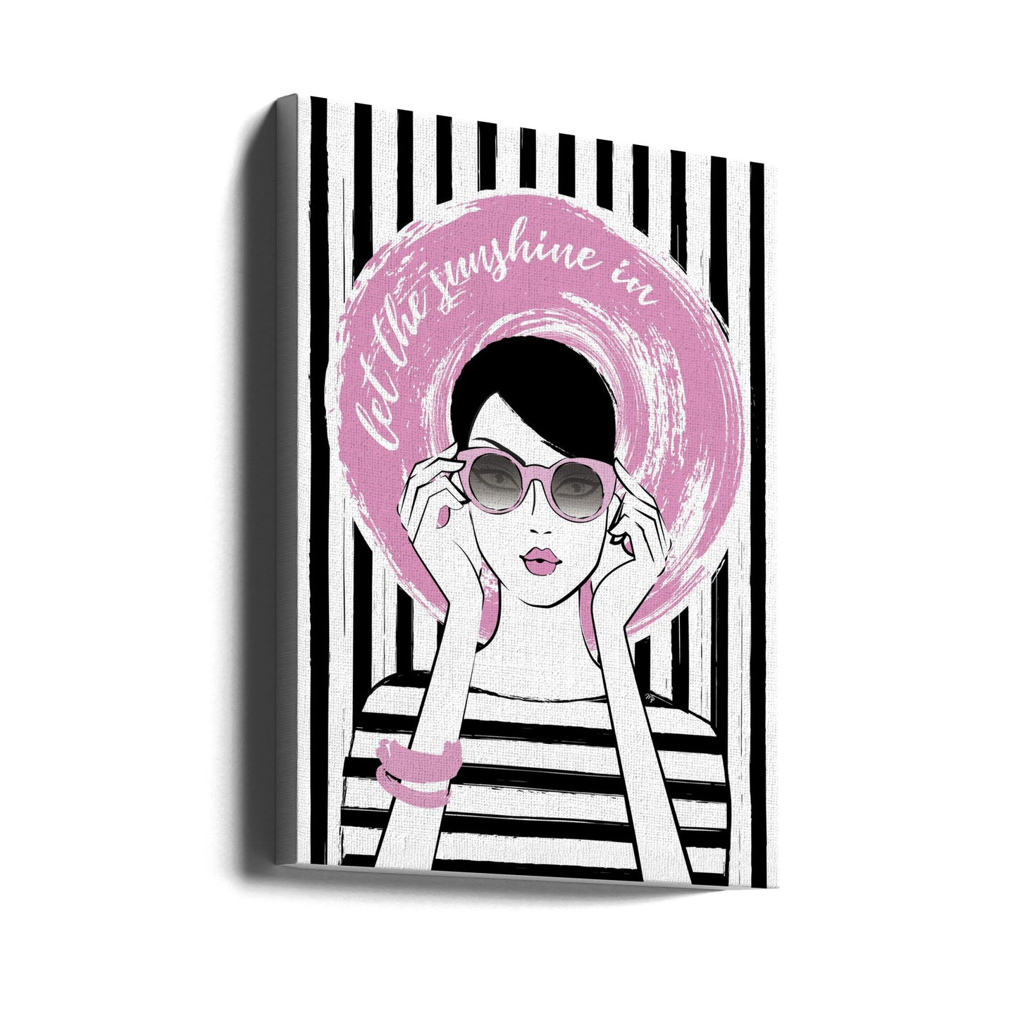Pink Sunglasses Vibe | Canvas