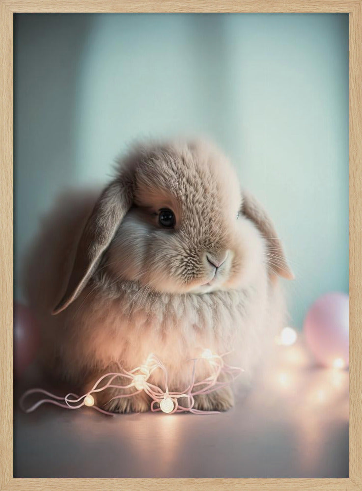 Flauschiges Leuchten | Poster