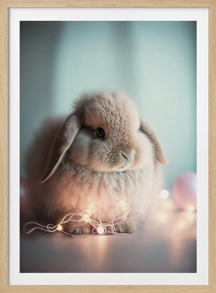 Flauschiges Leuchten | Poster