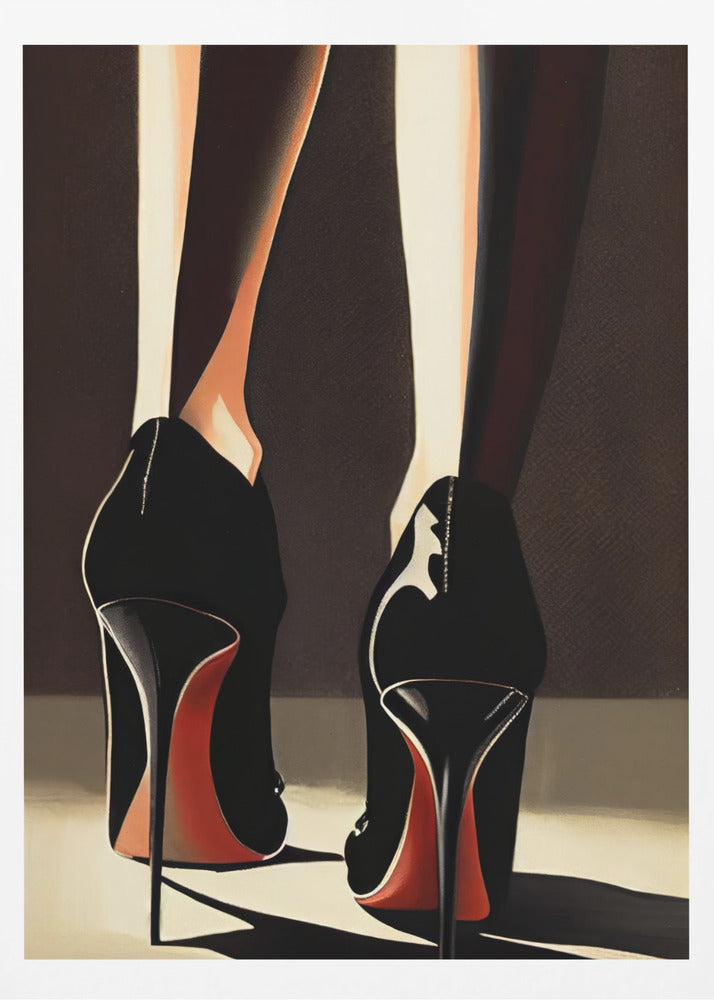 Schlanke Stiletto-Strebe | Poster