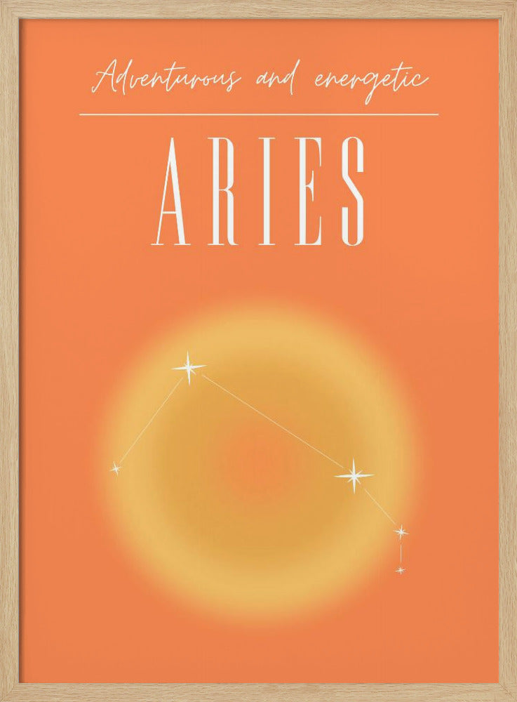 Aries Zodiac Print Art | Poster