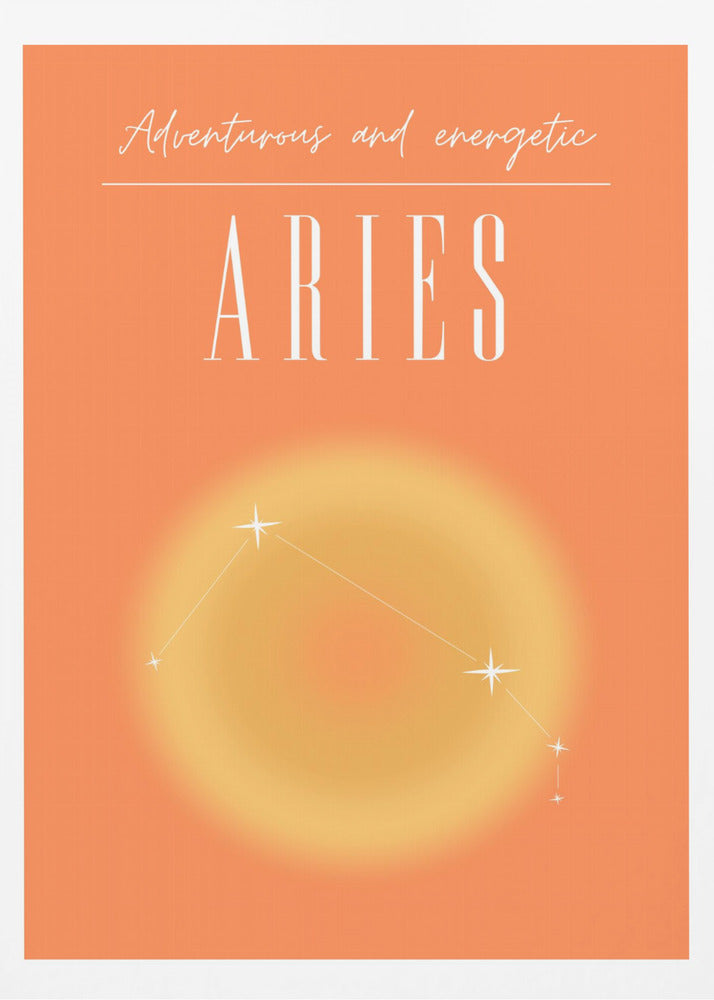 Aries Zodiac Print Art | Poster