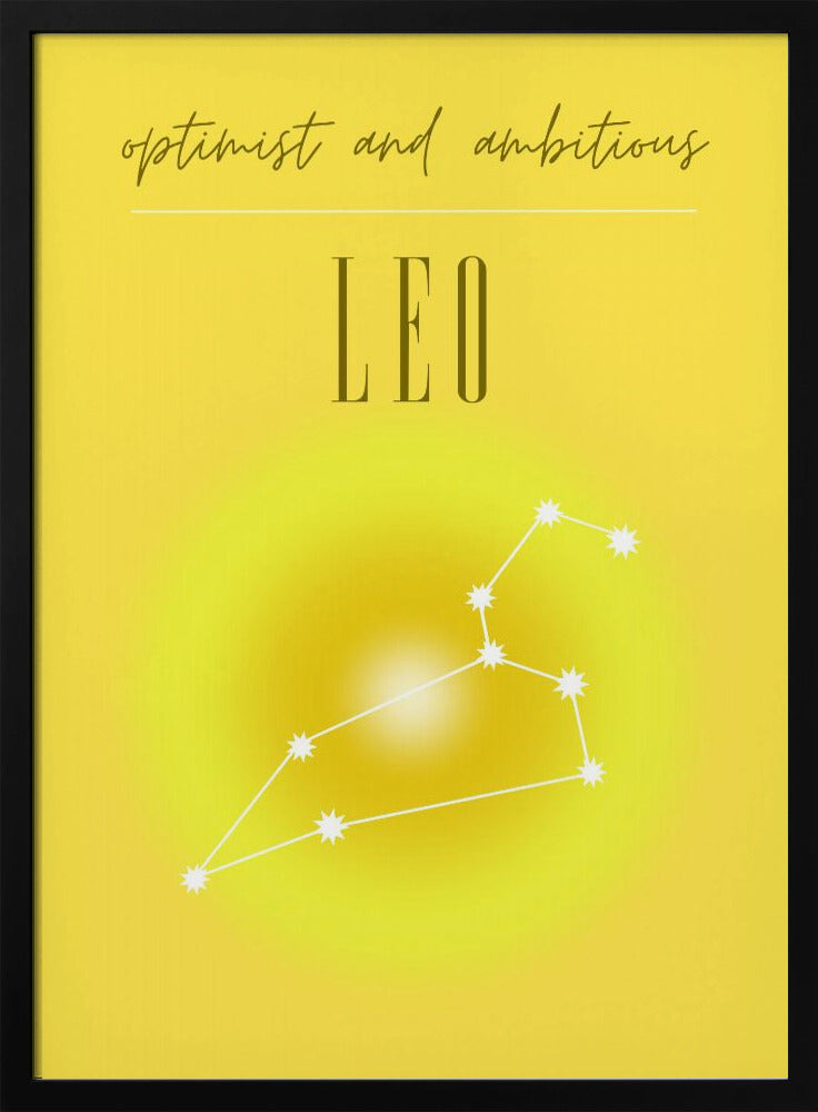 Leo Zodiac Print Art | Poster