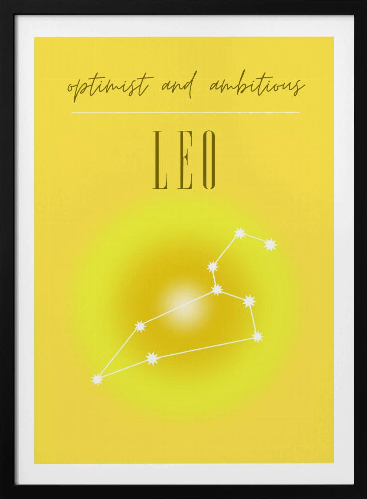 Leo Zodiac Print Art | Poster