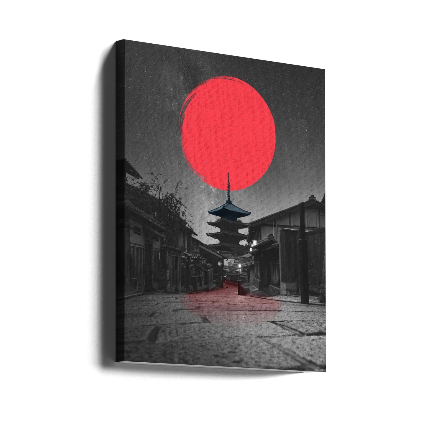 Lonely Temple | Canvas