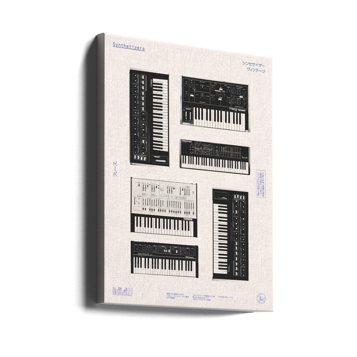 Synthesizer | Leinwand-Bilder