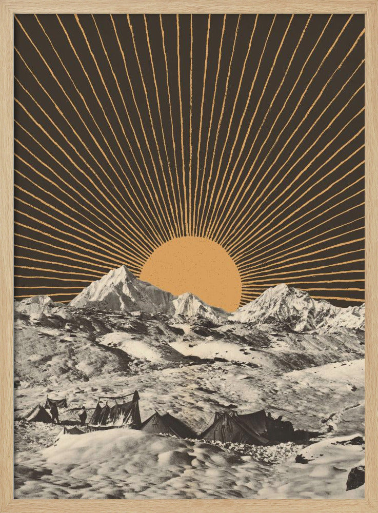 Berglandschaft Nr. 6 | Poster