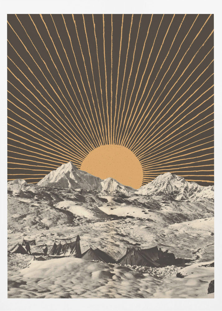 Berglandschaft Nr. 6 | Poster