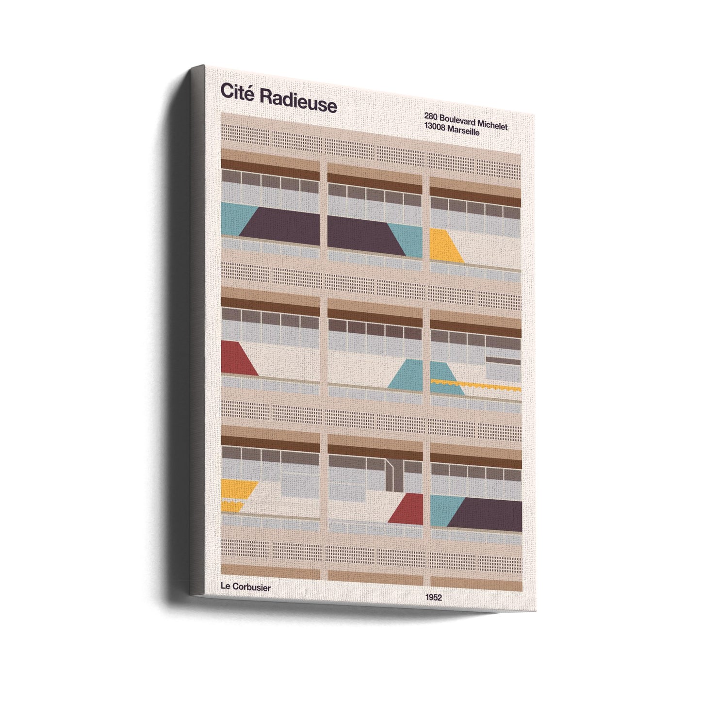Città radiosa | Stampe su Tela