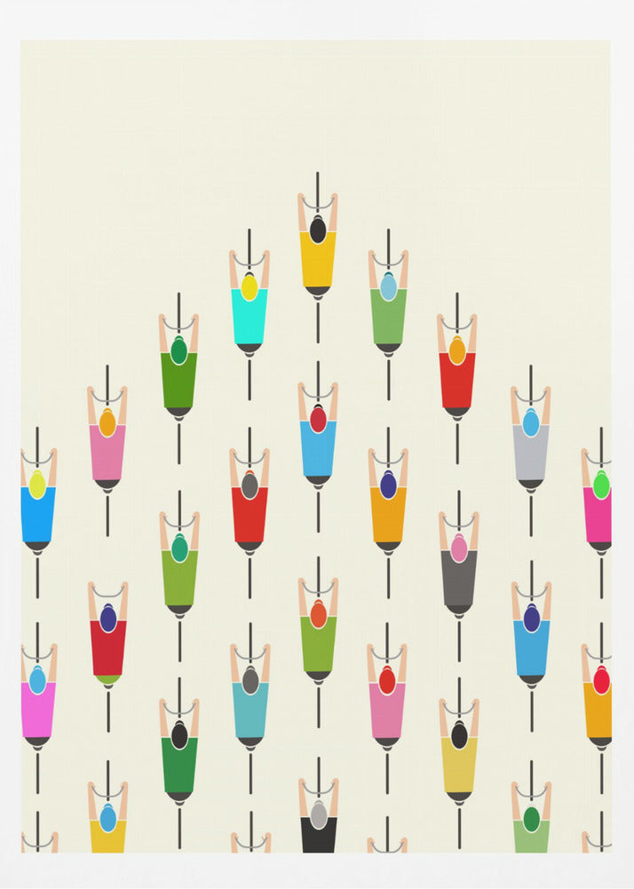 An der Spitze des Rudels | Poster