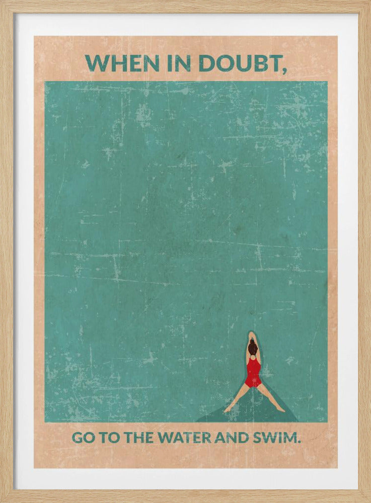 Open Water Standard Wandkunst | Poster