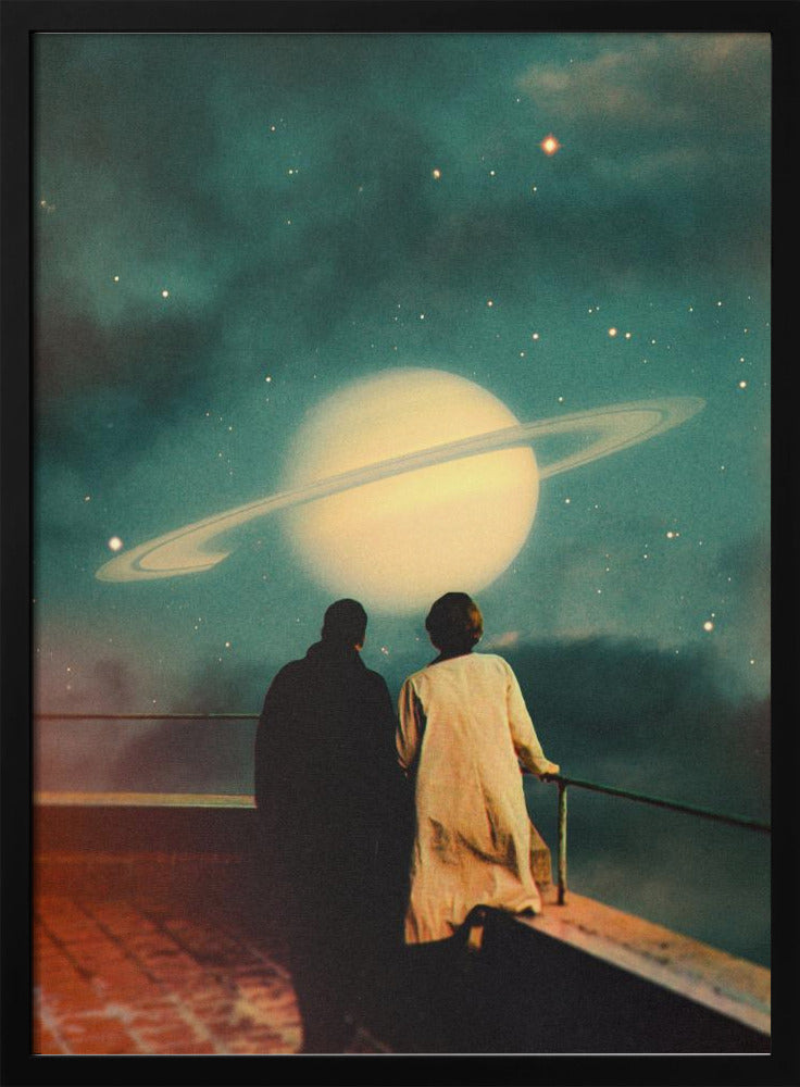 Gemeinsam durch Stürme | Poster - Kunstdruck