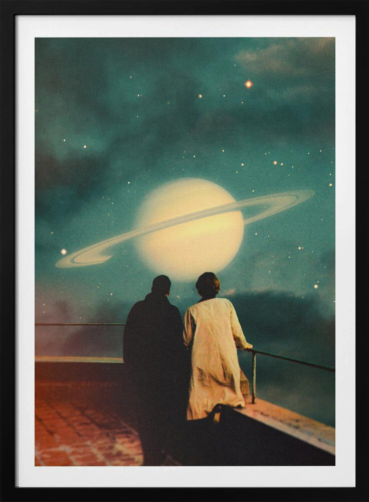 Gemeinsam durch Stürme | Poster - Kunstdruck