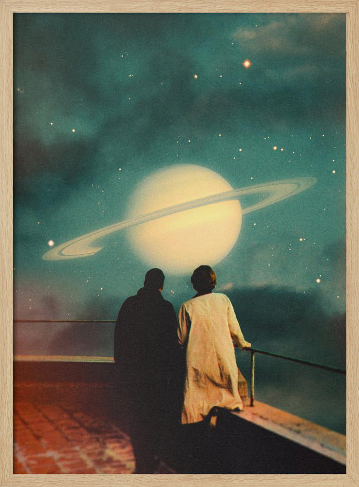 Gemeinsam durch Stürme | Poster - Kunstdruck