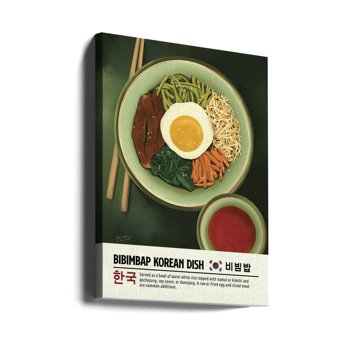 Bibimbap | Lerretsbilder