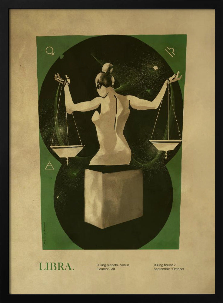 Waage-Druck | Poster