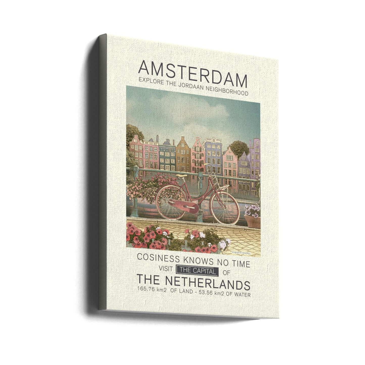 Amsterdam-trykk | Lerretsbilder
