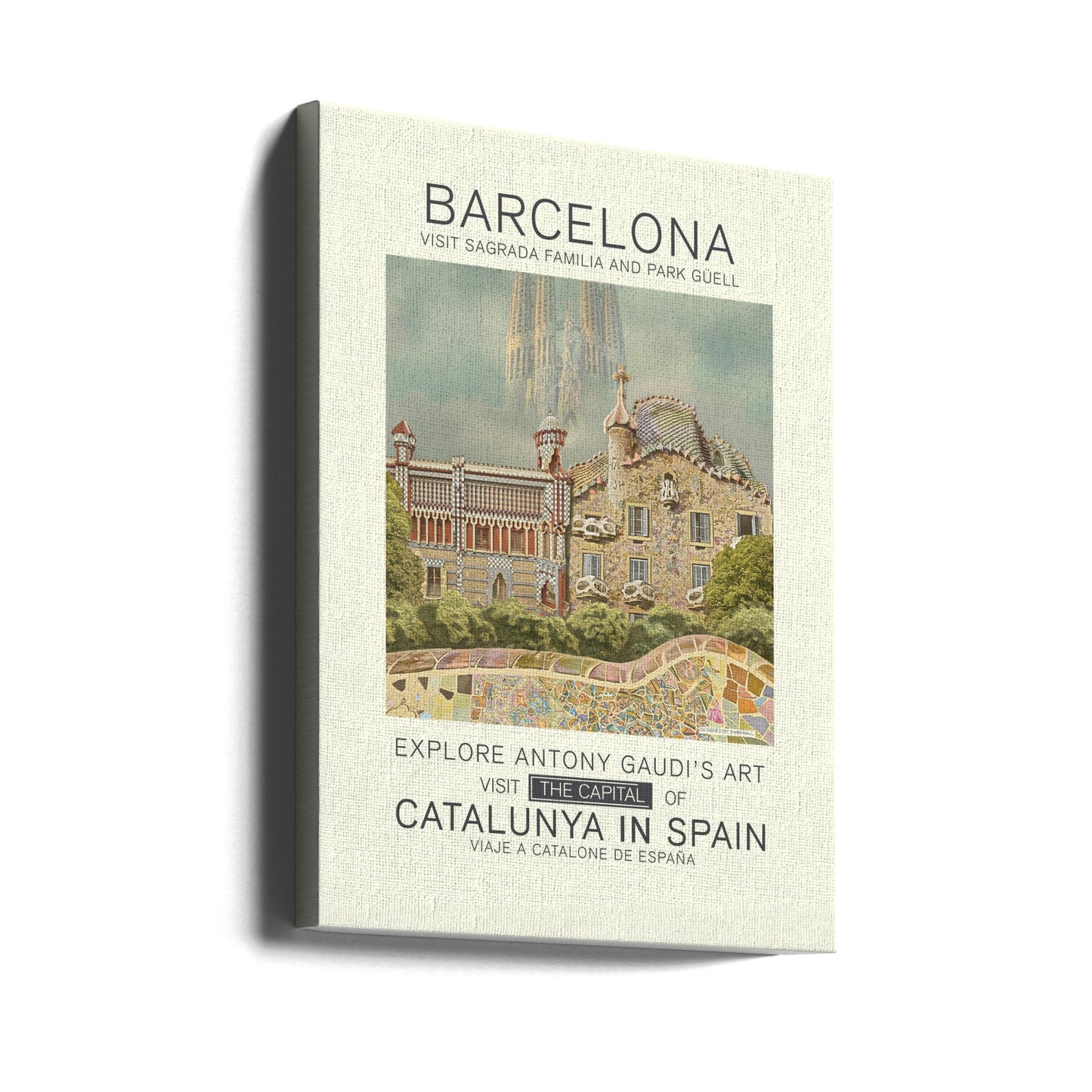 Barcelona-Druck | Leinwand-Bilder