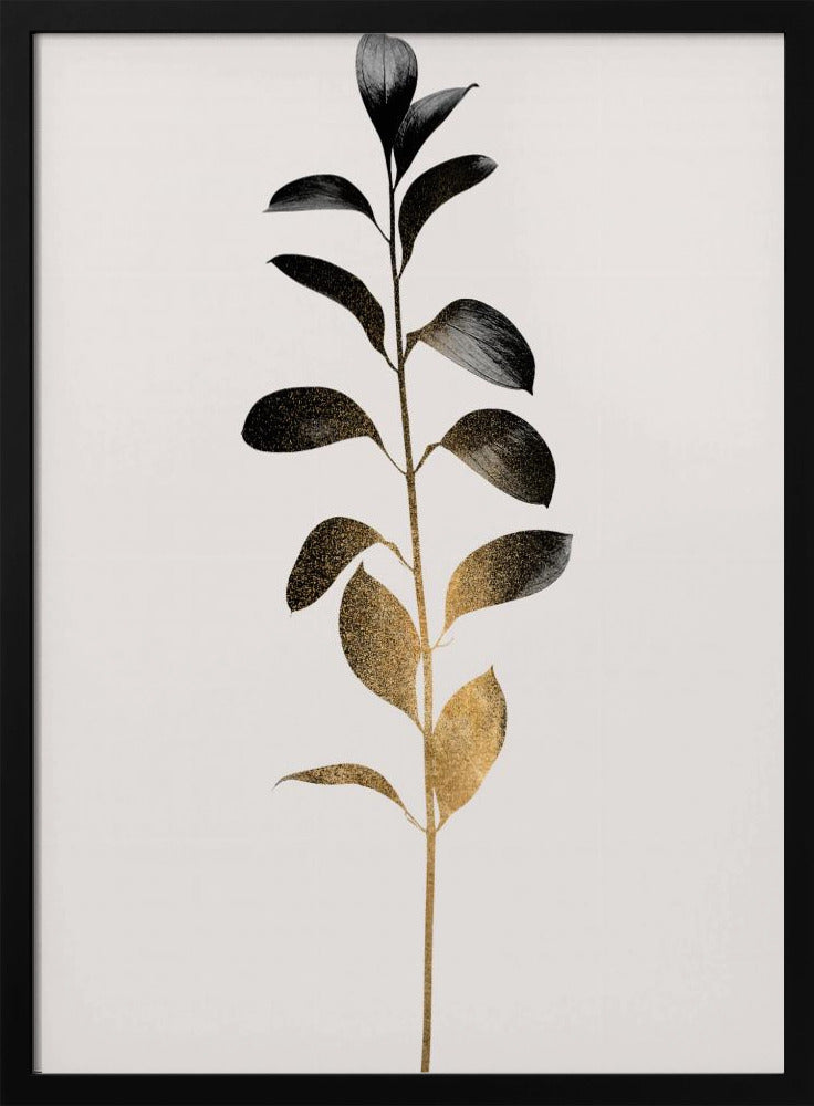 Monochromatica Nr. 9 Dunkelgold | Poster