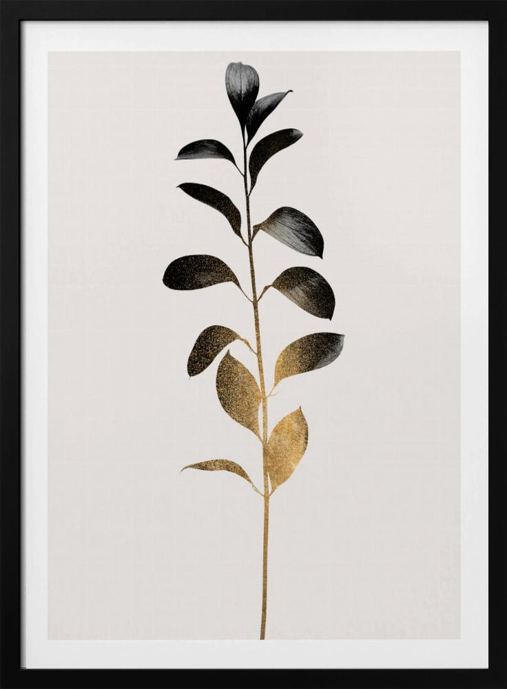 Monochromatica Nr. 9 Dunkelgold | Poster